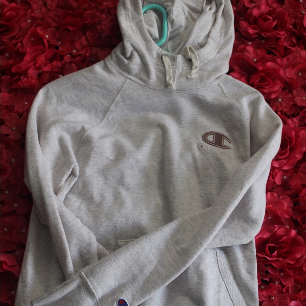 Champion fall champagne color hoodie